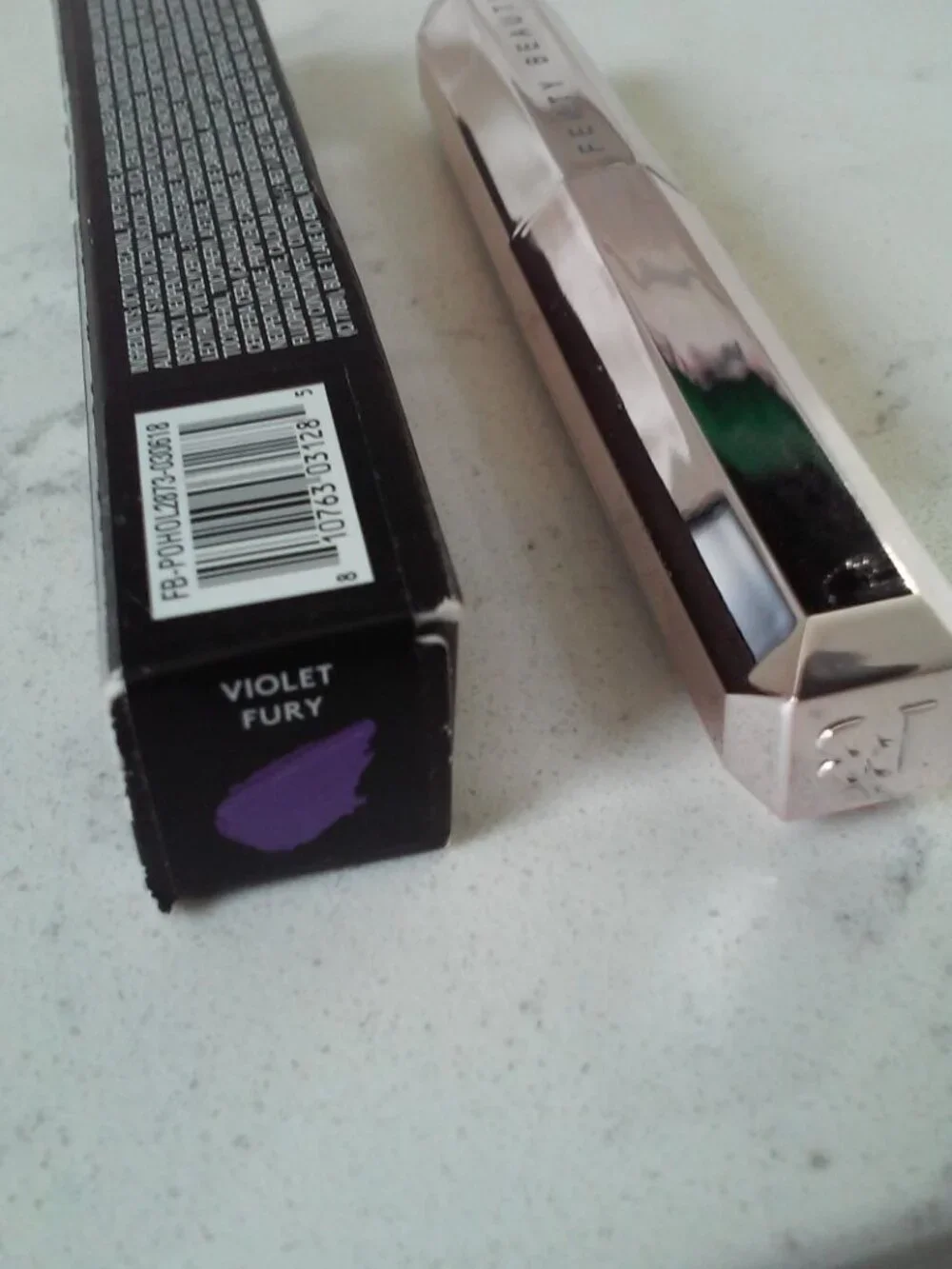 Fenty Beauty box opened